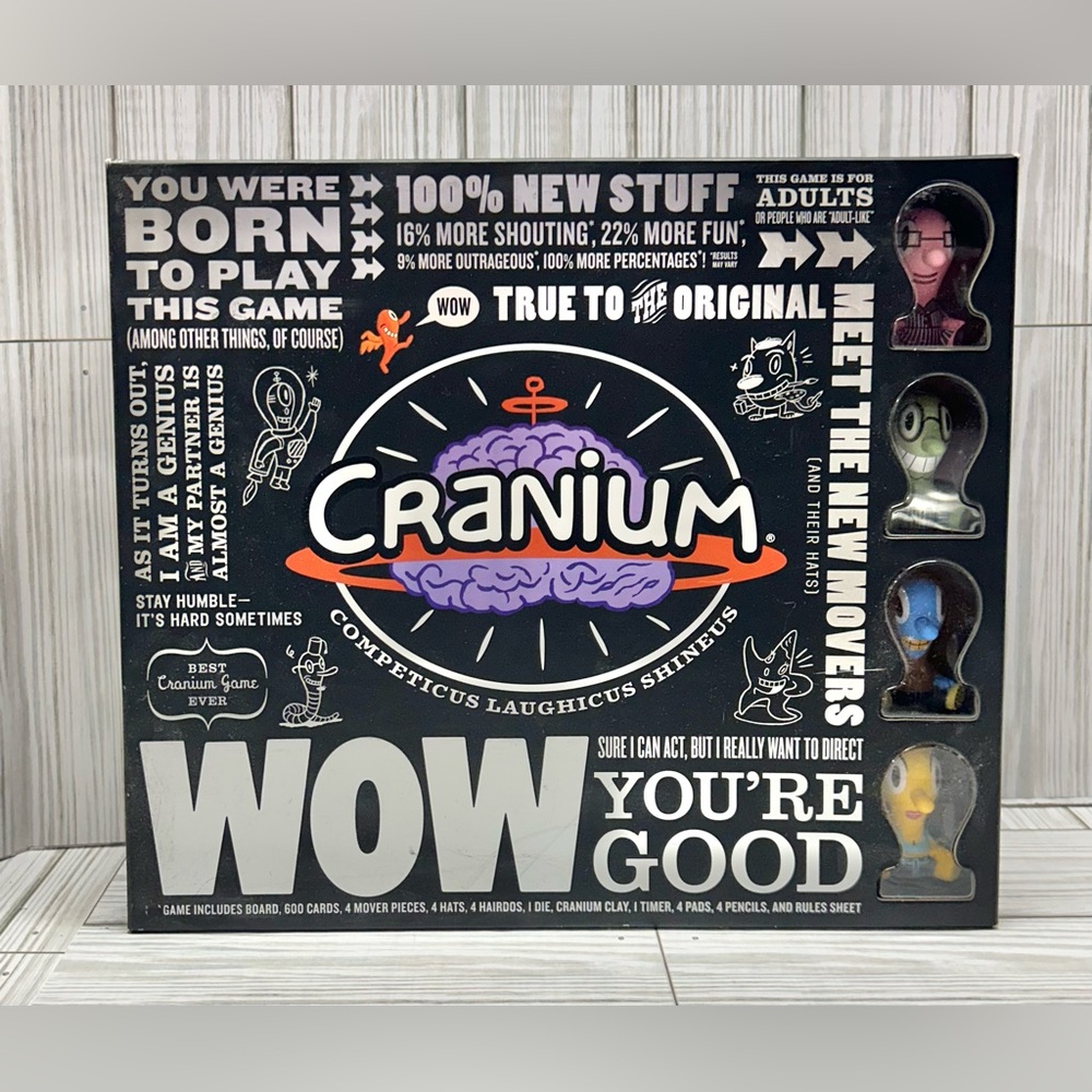 Cranium Wow Youre Good Game The Grown Up Adult Version Missing Clay